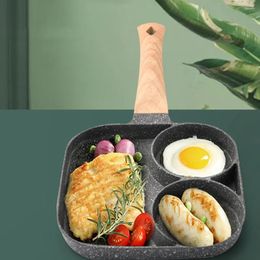 Pans Omelet Pan Induction Pot Fried Non-stick Frying Deep Fryer Egg Rolled