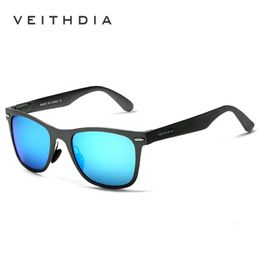 Sunglasses Veithdia Sunglasses Aluminium Magnesium Fashion Men's Uv400 Mirror Sun Glasses Goggle Eyewear Female Male Accessories for Women