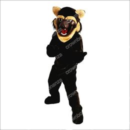 2024 New Brown Tiger Mascot Costumes Halloween Cartoon Character Outfit Suit Xmas Outdoor Party Festival Dress Promotional Advertising Clothings