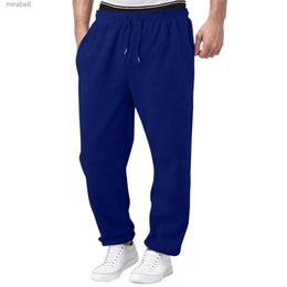 Men's Pants Autumn New Men's Sweatpants Baggy Jogger Pants Hip Hop Streetwear Ankle Length Cotton Casual Loose Trousers ropa hombre YQ240108