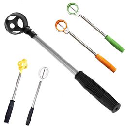 Golf Ball Retriever 8 Sections Stainless Steel Telescopic Ball Picker Pick Up Grabber Extandable Golf Training Aids for Water 240108