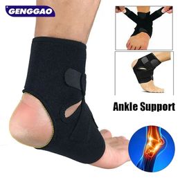 1Pcs Ankle Brace for Sprained Ankle-Adjustable Ankle Sleeve for TendonitisSwollen Feet-Lace Up Support Wrap for Sports Injuries 240108