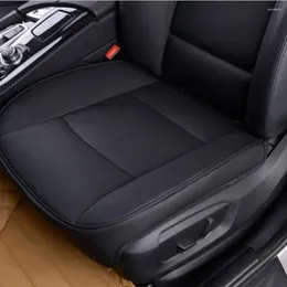 Car Seat Covers Universal Cushion Cover Protector Front Pad Mat Pu Leather Protection Interior Accessories