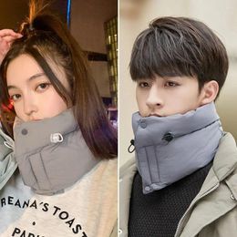Scarves Fashion Down Cotton Neck Warmer Sport Scarf Winter Skating Running Warm Thick Windproof Cold-proof Collar