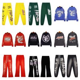 Hellstar Hoodie Sweatshirts Dupe Free Shipping Hell Star Hoodie Pant Set Shirt Long Sleeve Hellstar Tracksuit Pants Sweatpants Suit 4y6r