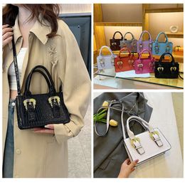 2024 New Trendy Women's Handbag Small Square Fashionable and Versatile, One Shoulder Crossbody Bag Mobile Phone Bag