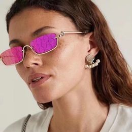 2024 Designer di lusso di alta qualità Occhiali da sole lenti polaroid Per donna Occhiali da uomo Occhiali da vista Occhiali da sole con diamanti tempestati di lettere