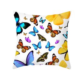 Designer Cushion cover, 100% polyester printed super soft short plush, without cushion core ZY231216006PPV-TPR350-8