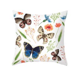 Designer Cushion cover, 100% polyester printed super soft short plush, without cushion core ZY231216010PPV-TPR350-18