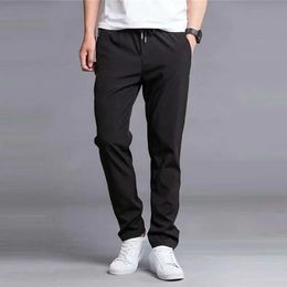 Mens Winter Warm Thermal Trousers Casual Straight Athletic Fleece Lined Thick Pants Loose Sports Jogges Gym Sweatpants 240108