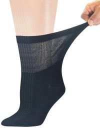 Womens Bamboo Diabetic Crew Socks With Seamless Toe6 Pairs Size 9-11 240108