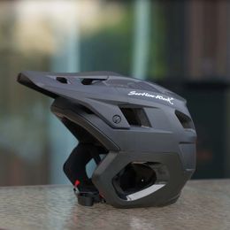 PEMILA 34 Bike Helmet Half Mountain Race Integrated Ear Protection Off Road Skateboard BMX Armor 240108