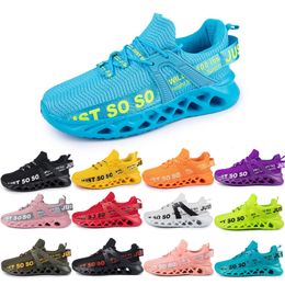 Running shoes for Men Women breathable triple black pink purple sport sneaker Comfortable Athletic Training