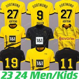 23/24 REUS REYNA SANCHO Soccer Jerseys 2023 Cup version DORTMUND KAMARA HUMMELS ADEYEMI BRANDT shirt HAZARD RYERSON BYNOE-GITTENS KIDS KIT football uniforms