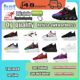 Designer Luxury high quality Sneakers for trainers man Running shoes Shock absorption anti slip wear-resistant casual shoes lace-up round classic embroidery