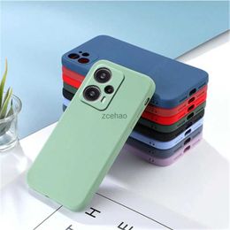 Cell Phone Cases For Cover Xiaomi Poco F5 Case Poco F5 Shockproof Liquid Silicone Phone Bumper TPU Soft Case Poco F4 5G X3 X4 M3 M4 F5 Pro FundasL240105