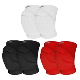 1 Pair Sports Thickening Knee Pads Volleyball Extreme Sports Kneepad Brace Support Dancing Yoga Elastic Knee Protector 240108