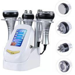 40KHZ 4IN1 Cavitation Ultrasonic Body Slimming Machine RF Beauty Device Massager Skin Tighten Face Lifting Care Tool 240106