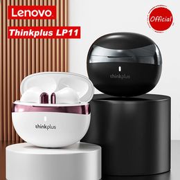 Earphones Lenovo thinkplus LP11 True Wireless Bluetooth 5.1 Headphones Semiinear Sport Earbuds Low Delay HiFi Sound Quality Earphones