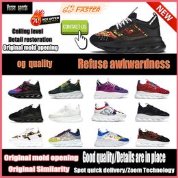 Designers sneaker Casual Running Shoes top quality Men woman anti slip ace-up Light weight breathable Low cut thick bottom Mesh fabric