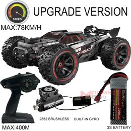 MJX Hyper Go 14209 14210 114 High Speed RC Car 24G Remote Control Brushless 4WD Offroad Racing Electric Truck 240106