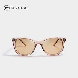 Sunglasses Aevogue Polarized Sunglasses Women Popupar Transparent Frame Cat Eye Sun Glasses Vintage Oculos Ladies Uv400 Ae0654