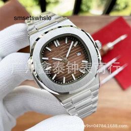 Luxury Watches for Men Watch Bezel Luminous Wrist 5711 Mechanical Men's Out Precision Diamond Steel Iced Best Pate