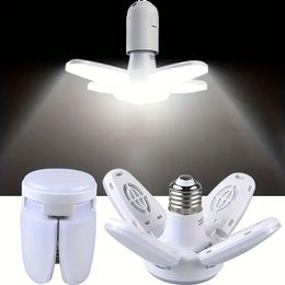 E26 Mini Leaf LED Lamp 28W Adjustable Roller 1150LM Foldable Bedroom Living Room Office Decorated Lighting for hotel/catering/event holding