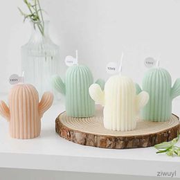 Candles Cute Delicate Cactus Plants Candles Handmade Aromatherapy Candles For Birthday Party Wedding Home Decor Plant Candle 1pc