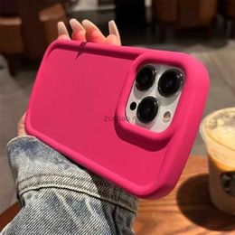 Cell Phone Cases Luxury Candy Colour Soft Silicone Phone Case For iPhone 15 14 13 12 11 Pro Max Plus X Xs Max Shockproof Bumper Cases Back CoverL240105