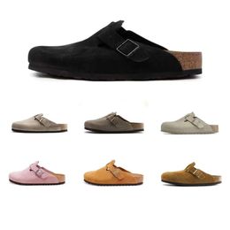 Basketball Shoes Top Quality Slippers Baotou pull Cork Slippers buckle Premium Quality casual shoes lovers beach wear flat slippers Multiple Colour options 1 dupe