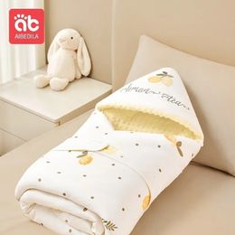 AIBEDILA Baby Items Winter Sleeping Bag for Children Swaddle Baby Sleeping Bags Born born Infant Accessories Bedding Kids 240108