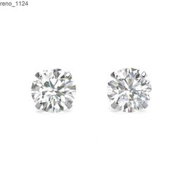 3mm / 4mm / 5mm / 6mm / 8mm 2CT Moissanite Diamond 925 Sterling Silver Hypoallergenic Stud Earrings Destiny Jewellery 2021 New