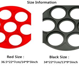 Fried Egg Mould Pancake Mould Maker Silicone Forms Nonstick Simple Operation Pancake Omelette Mould Kitchen Accessories DBC VT04611735271