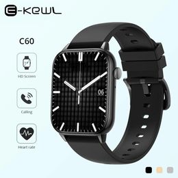 Watches 2022 C60 Smart Watch Bluetooth Call IP68 Waterproof Smartwatch Men Women Sport Fitness Tracker for Xiaomi Samsung Apple Phone