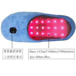 2024 Infrared Light Therapy Apparatus Near Infrared LED 660 850nm Slippers For Foot Pain Relief Activate Foot Cells