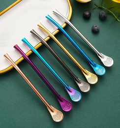 Yerba Straws Mate Steel Drinking Straws Filter Stirring Tea Stainless For Straws Spoon Gourd Bombilla Metal Drink Accessories 18862085612