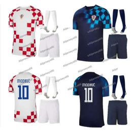 World Cup Soccer Jersey 23 Home 10 Modric 7 BREKALO #4 PERISIC Shirt Away #11 BROZOVIC #9 KRAMARIC #18 REBIC #17Mandzukic National Team _Jersey