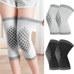 Knee Pads Sports Braces Thermal Sleeves Soft Breathable Support With Fastener Tape 1 Pair For Pain