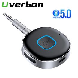 Connectors Bluetooth Audio Receiver 2in1 Bluetooth Adapter Transmitter Receiver 3.5mm AUX Jack Audio Wireless Adapter For Car PC Laptops