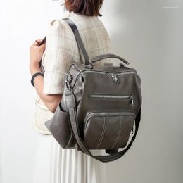 School Bags Designer Women Backpack Female 2024 Shoulder Multi-purpose Travel Casual Fashion Ladies Anti-Theft Backpacks