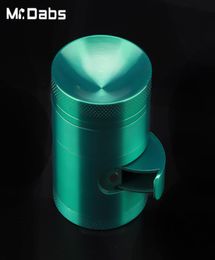 DHL 4 parts concave grinder Metal Zicn Alloy Grinder Smoking accessories Mix Colour Spice Mini Crusher Herb Grinders at mr dabs5355754