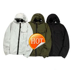 2024~Fashion brand CP Binocular eyepiece jackets Spring and Autumn Men's Outdoor Loose Cardigan Hooded Nylon Jacket Size M-2XL