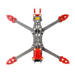 FPV MK4 Traversing Machine Carbon Fibre Frame 5 Inch Analogue Digital Transmission Quadcopter Frame For Fancy Flying Drone Parts