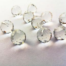 Chandelier Crystal Quality D K9 Clear 15MM Faceted Balls Light Pedants Suncatchers 50pcs/Lot Selling
