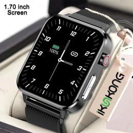 Watches ECG+PPG Smart Watch Men Temperature Blood Pressure Monitor Watches Wireless Charger Fitness Tracker Waterproof Smartwatch Women