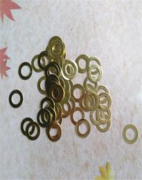 500PCS Gold Metal Ring DIY Quartz Wall Clock Parts Gasket Repair Kits Replace9848493