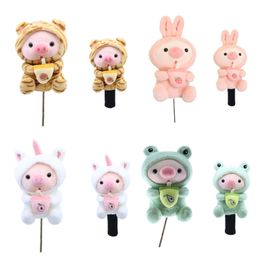 Animals Golf Headcovers Driver Fairway Golf Covers Fit Up To Golf Club Cover Men Lady Mascot Novelty Cute Gift 240108