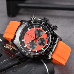 Wristwatches Men's Designer Watches Quartz Movement Watch 40.5mm Rubber Strap With Fashion RR Letters Luxury Design Watch