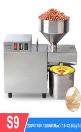 S9 automatic stainless steel seed peanut oil press heavy intelligent commercial 1500W (maximum)7652090